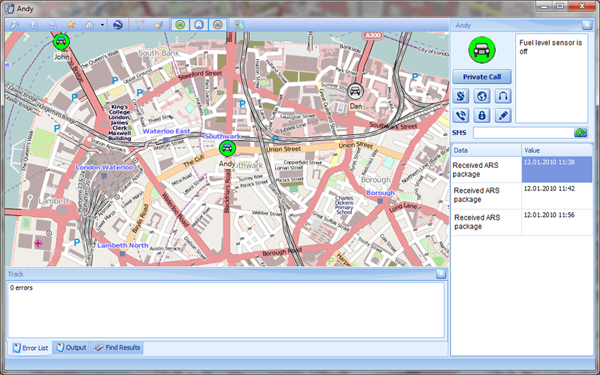 TRBOnet™ GSP Monitoring